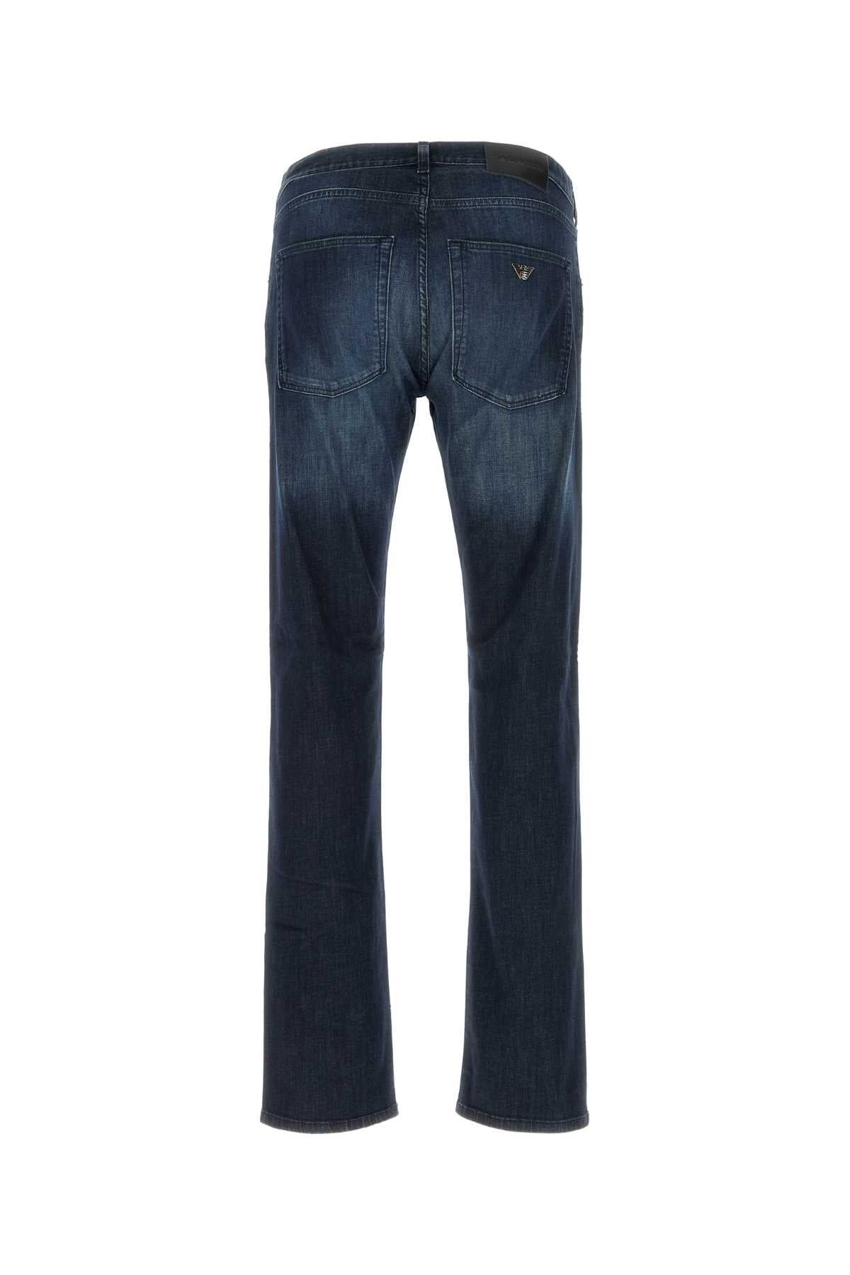 EMPORIO ARMANI Stretch Denim Jeans for Men - SS25 Collection