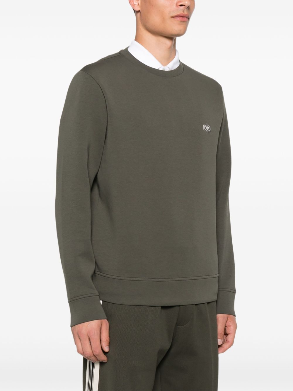 EMPORIO ARMANI Men's Cotton Crewneck Sweatshirt