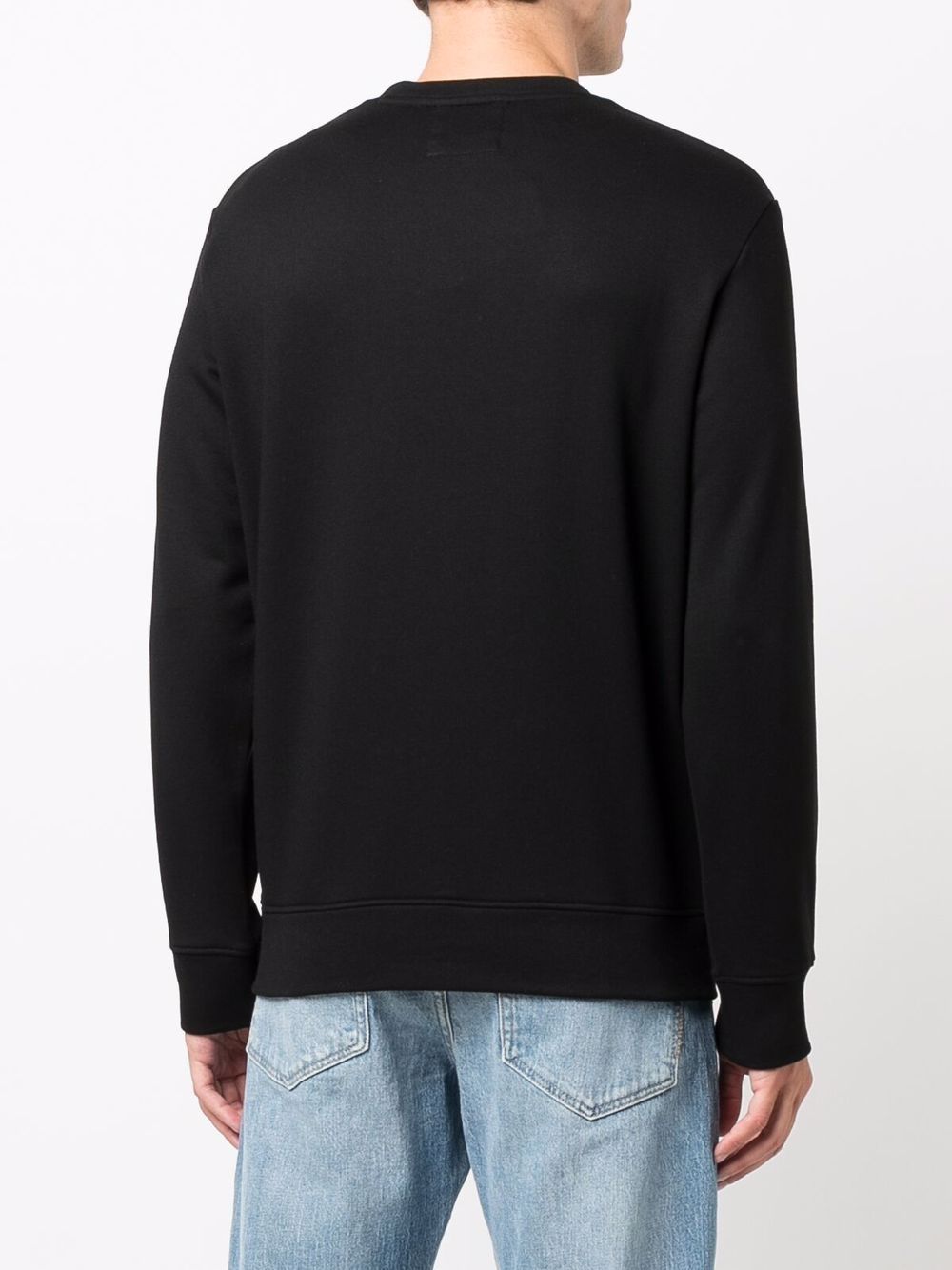 EMPORIO ARMANI Cotton Blend Crewneck Sweatshirt