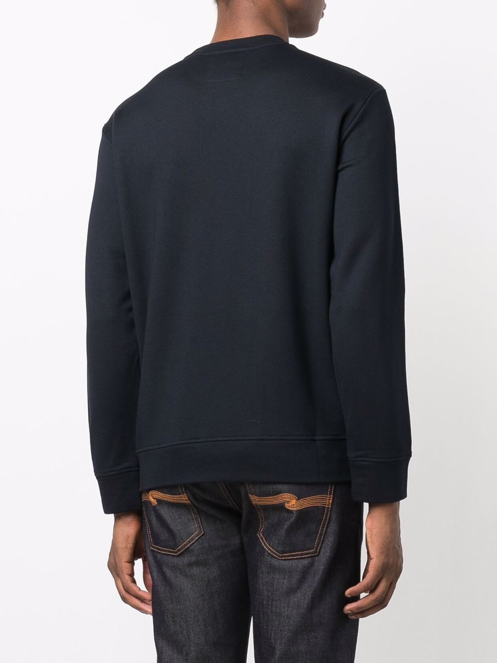 EMPORIO ARMANI Cotton Blend Crewneck Sweatshirt - FW25