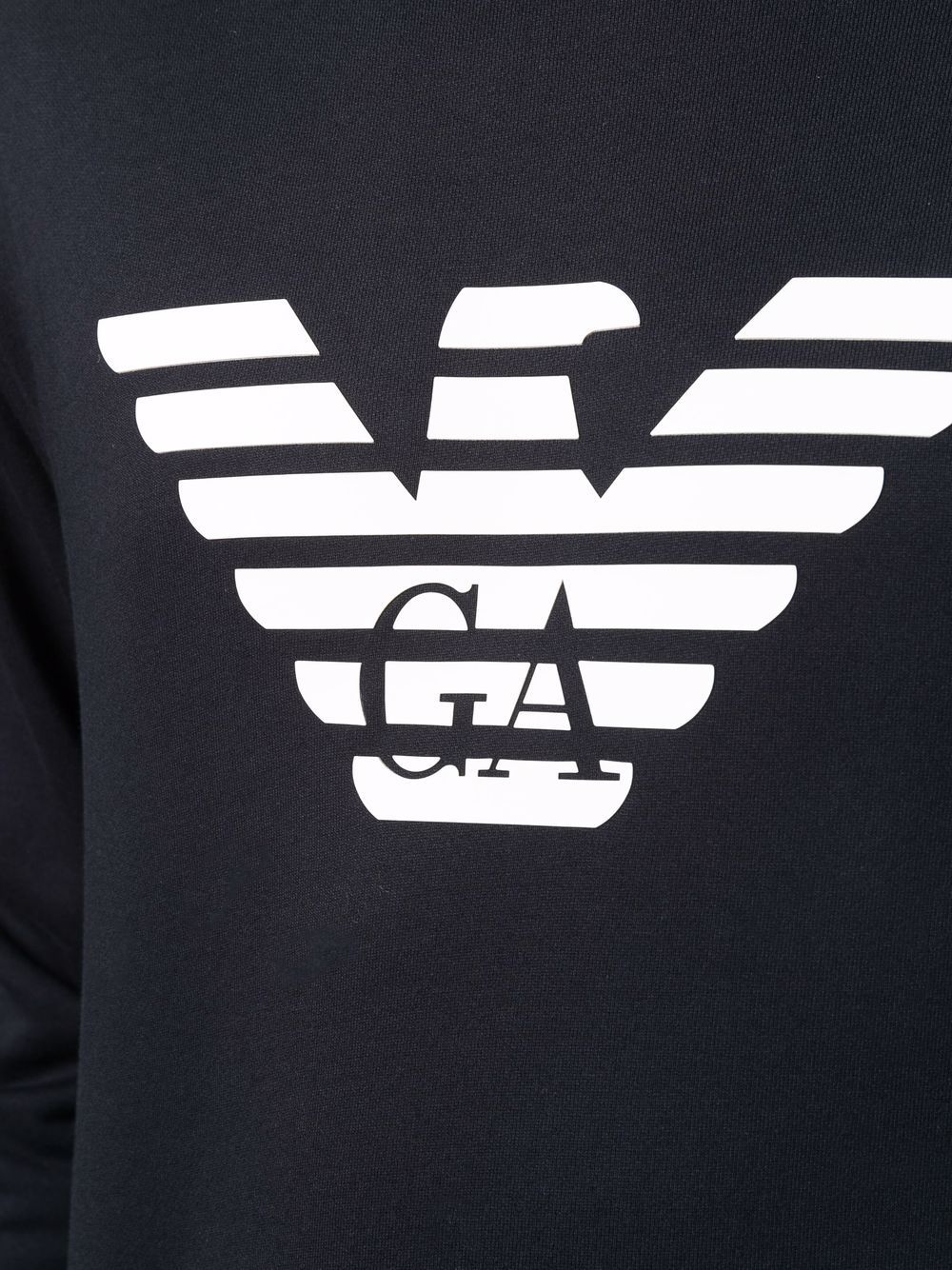 EMPORIO ARMANI Logo Cotton Sweatshirt for Men