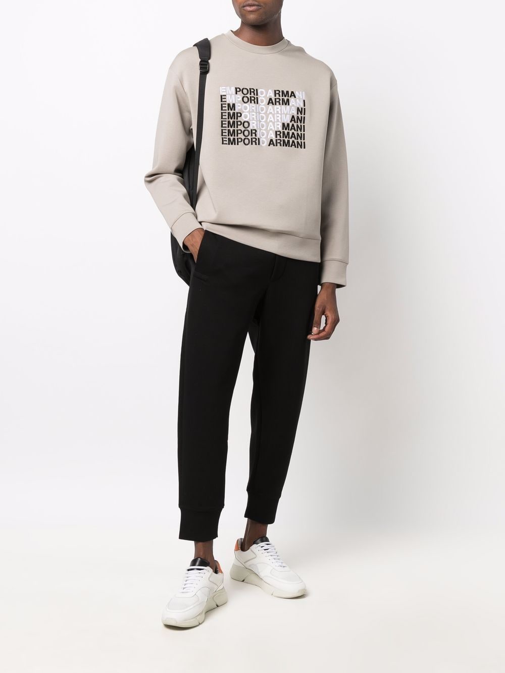 EMPORIO ARMANI Cotton Blend Sweatpants for Men