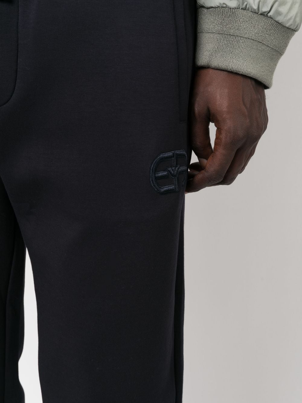 EMPORIO ARMANI Cotton Blend Sweatpants - FW25