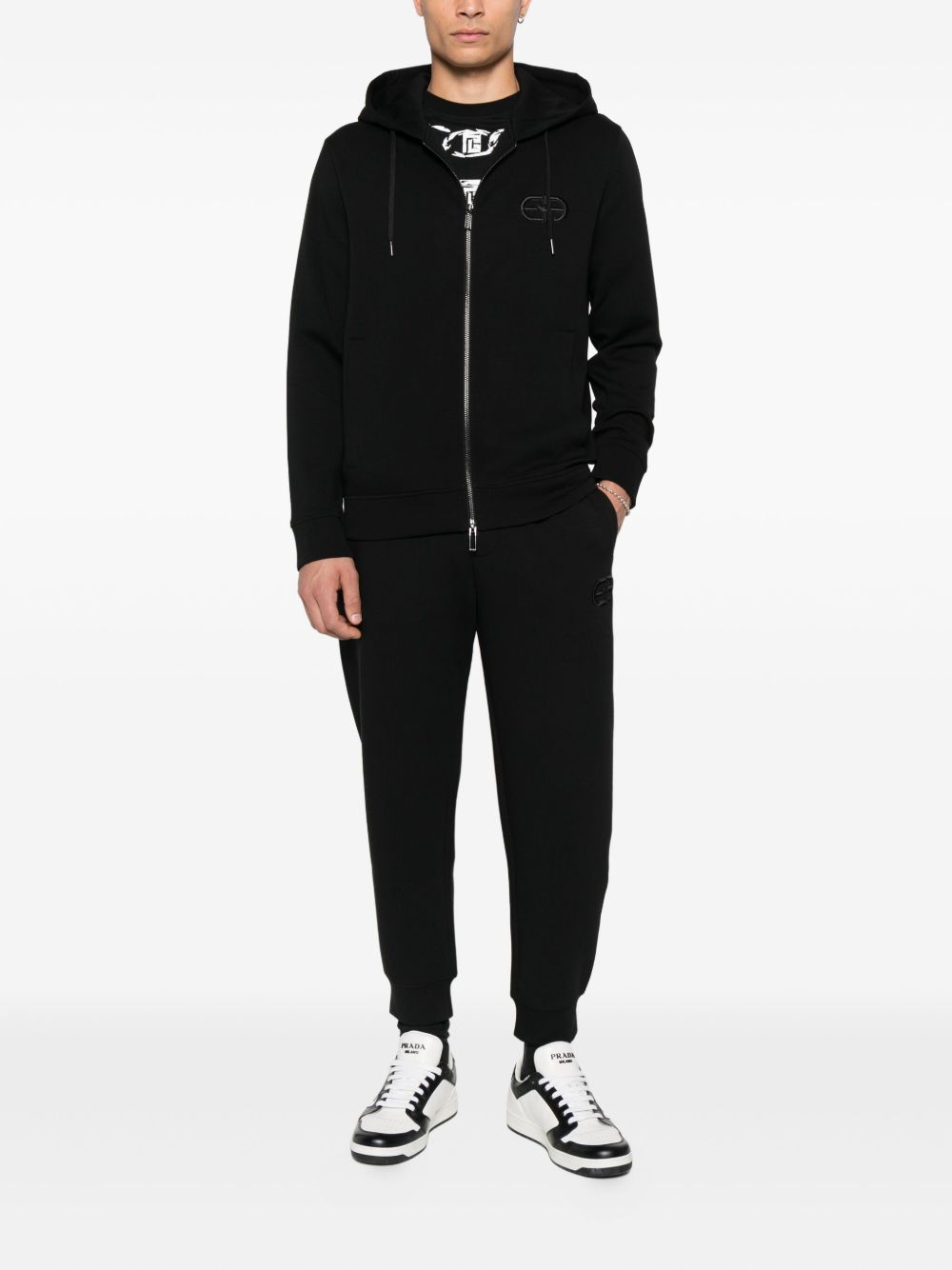 EMPORIO ARMANI Cotton Blend Sweatpants - FW25