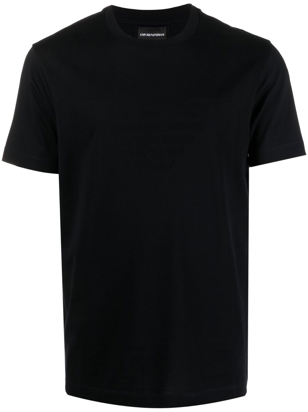 EMPORIO ARMANI Cotton Logo T-Shirt for Men - FW25 Collection