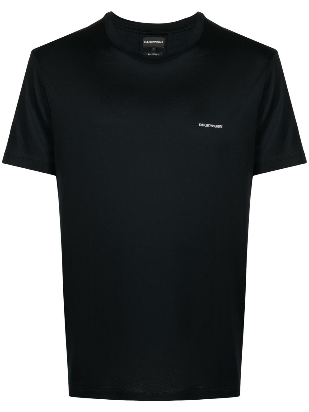 EMPORIO ARMANI Logo Cotton Blend Crew Neck T-Shirt