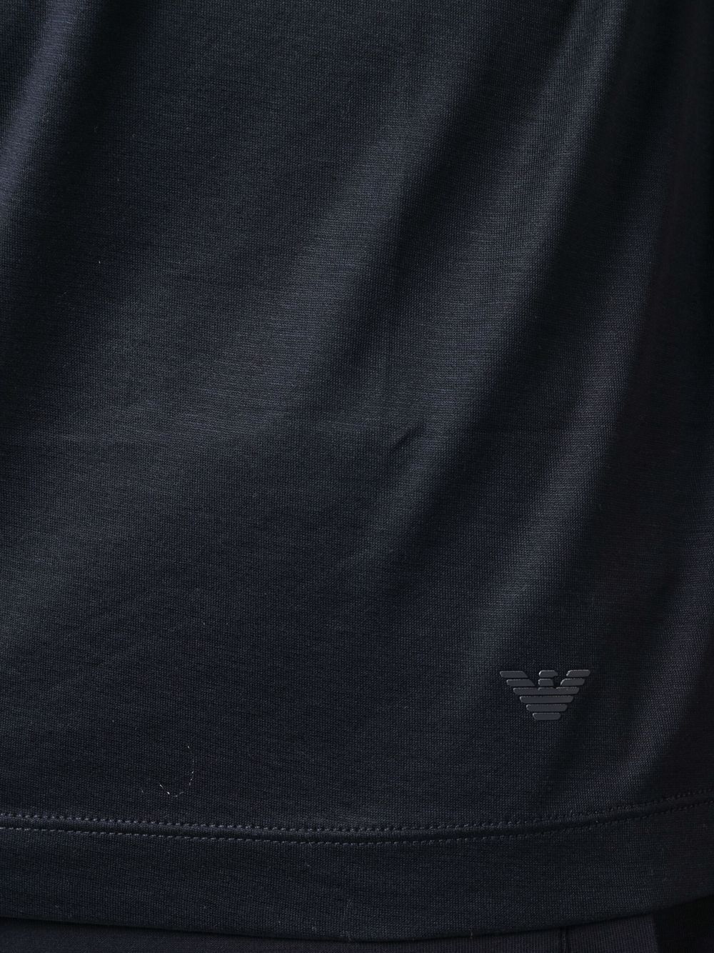 EMPORIO ARMANI Logo Cotton Blend T-Shirt for Men