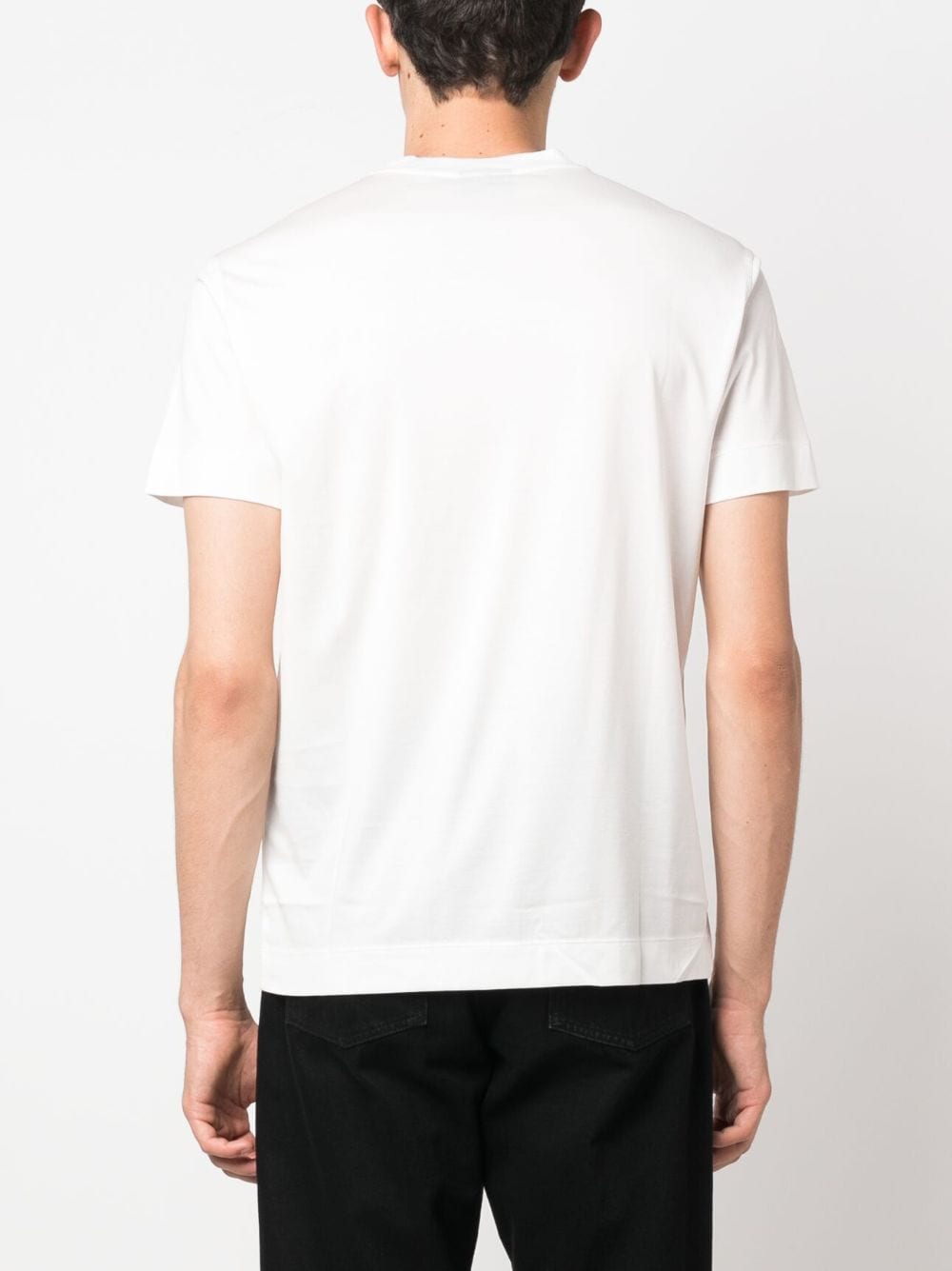 EMPORIO ARMANI Logo Cotton Blend T-Shirt