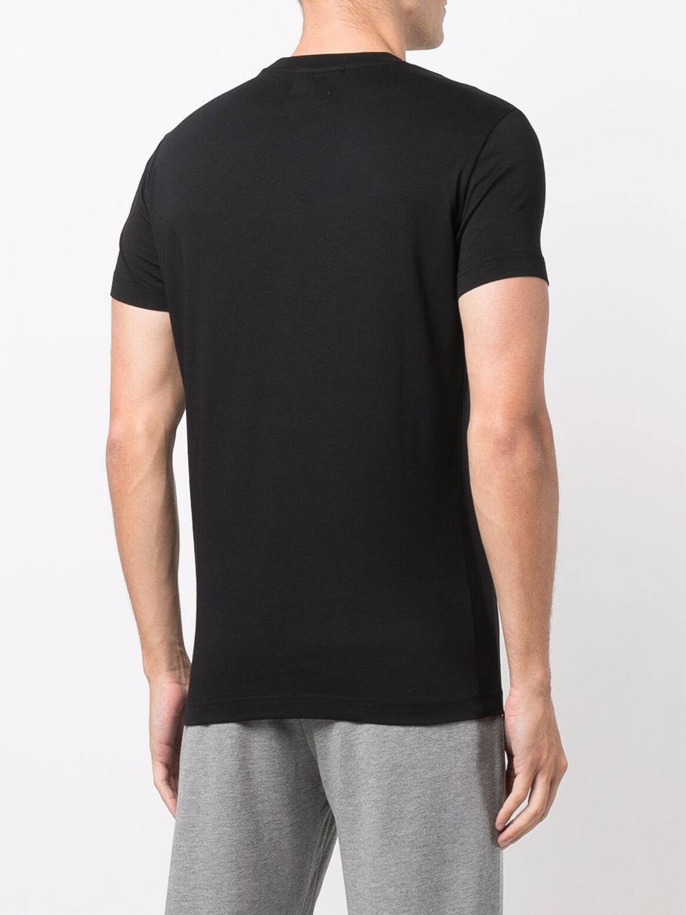 EMPORIO ARMANI Logo Cotton T-Shirt for Men