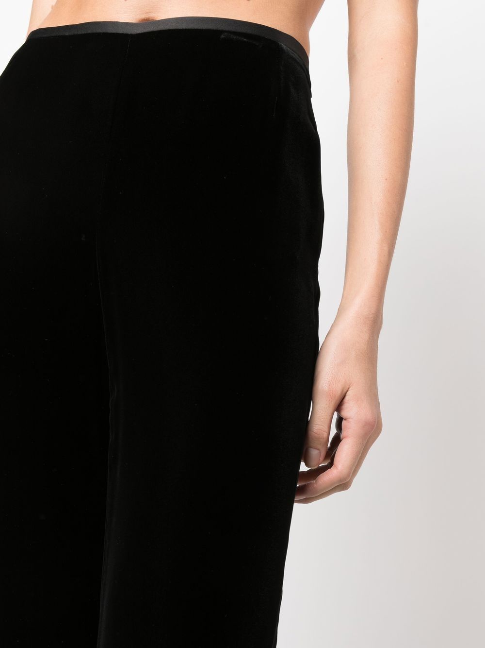 EMPORIO ARMANI Fine Knit Trousers with Elasticated Waistband for Women