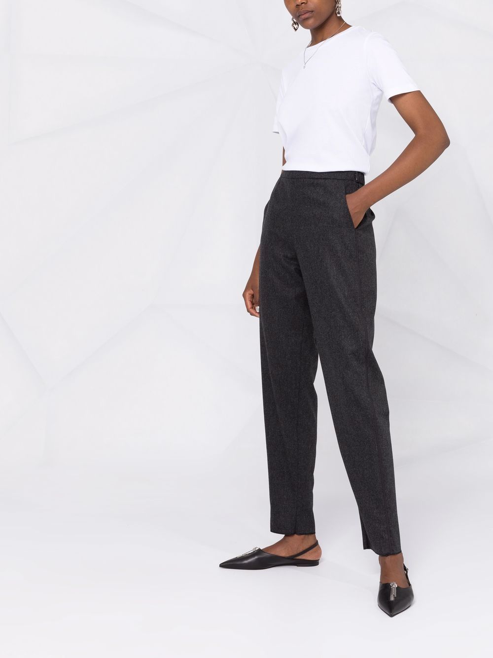 EMPORIO ARMANI Cotton Crewneck T-Shirt for Women - SS25