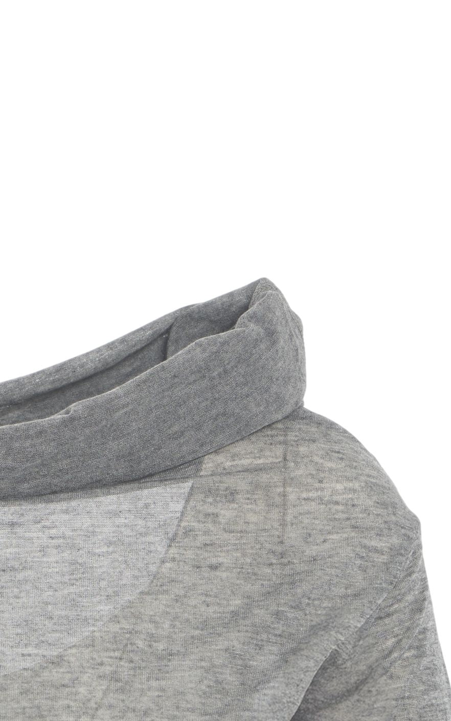 8PM Draped Neckline Long Sleeve T-Shirt