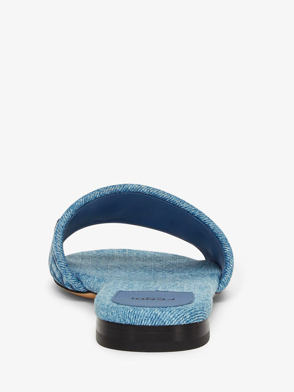 FENDI Signature Slide Sandals with 10mm Heel