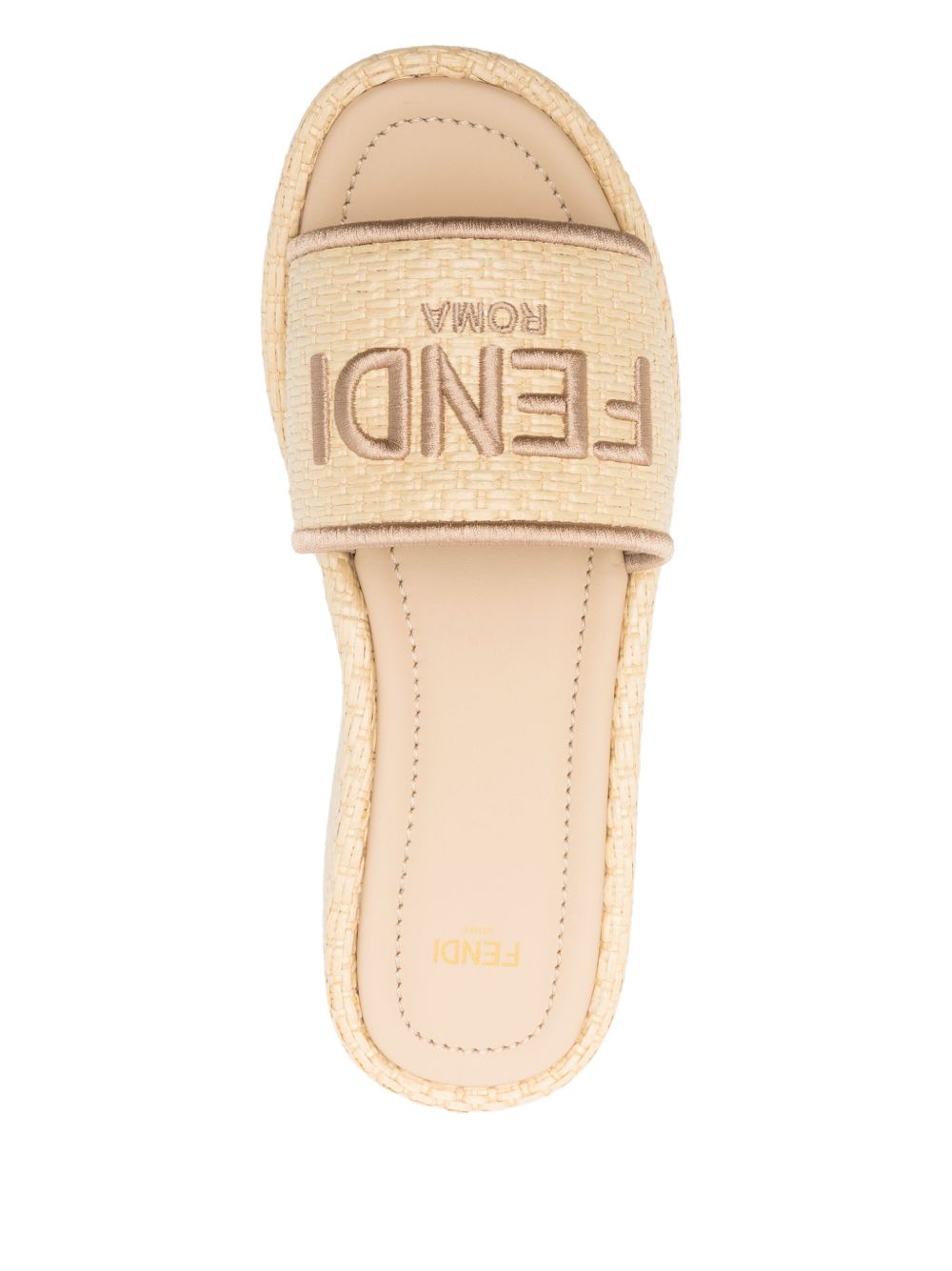 FENDI Cotton Summer Sandals for Women