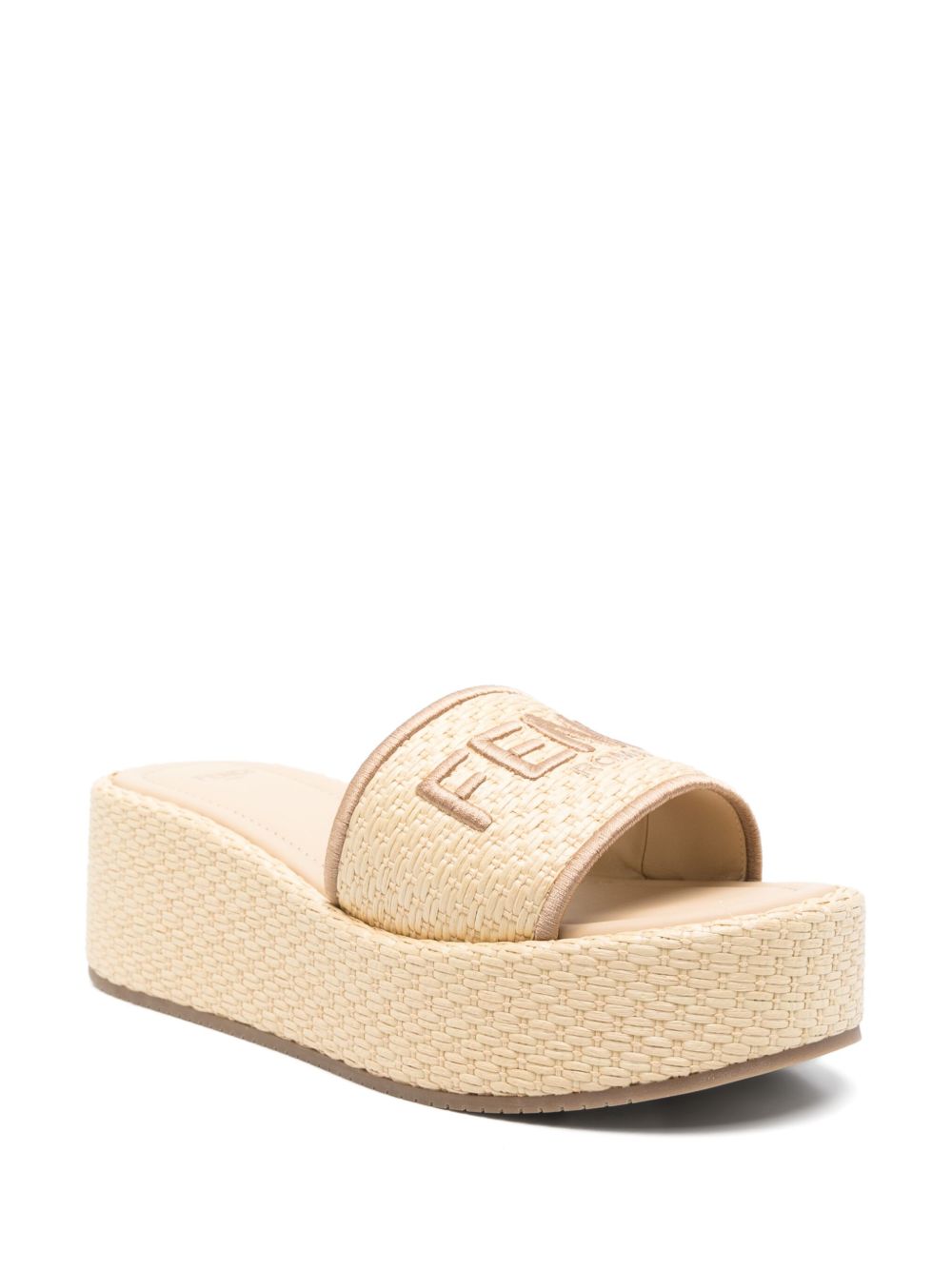 FENDI Cotton Summer Sandals for Women