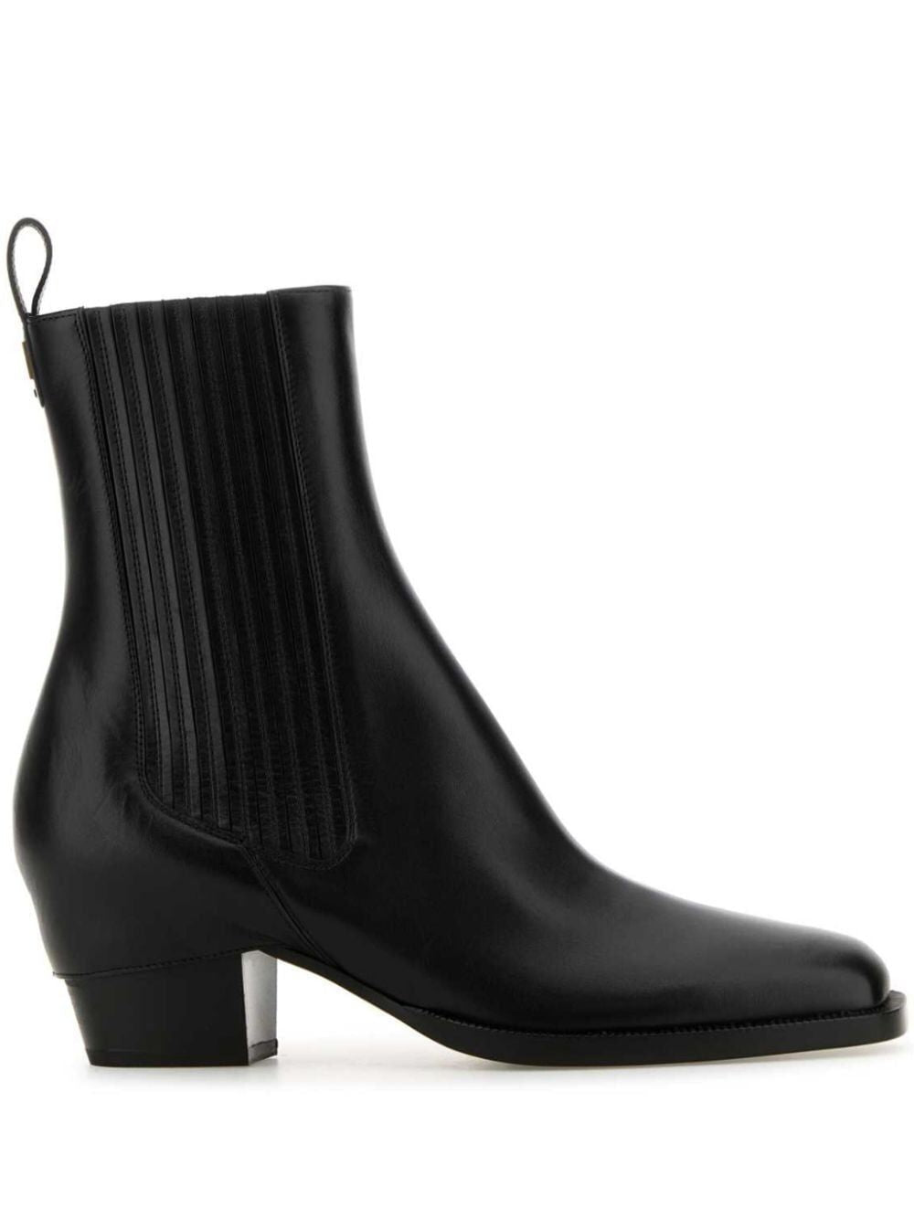 FENDI Stylish Leather Ankle Boots for Women