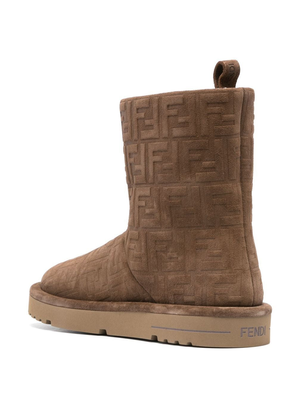 FENDI Chic Suede Ankle Boots for Women