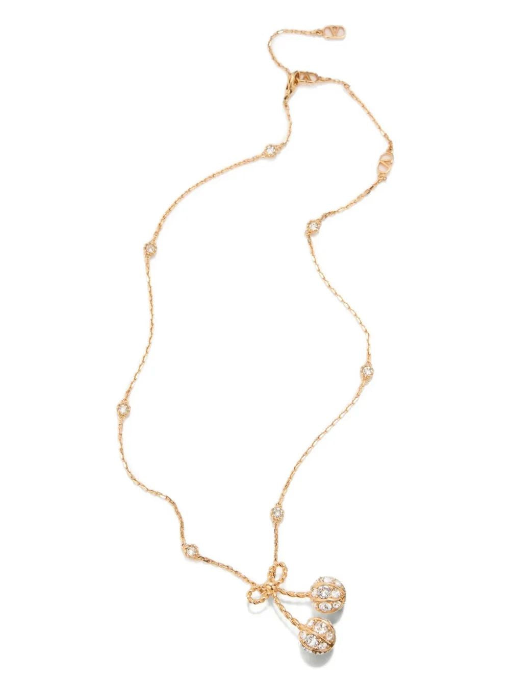 VALENTINO Mini Cherry Inspired Statement Necklace (L.50)