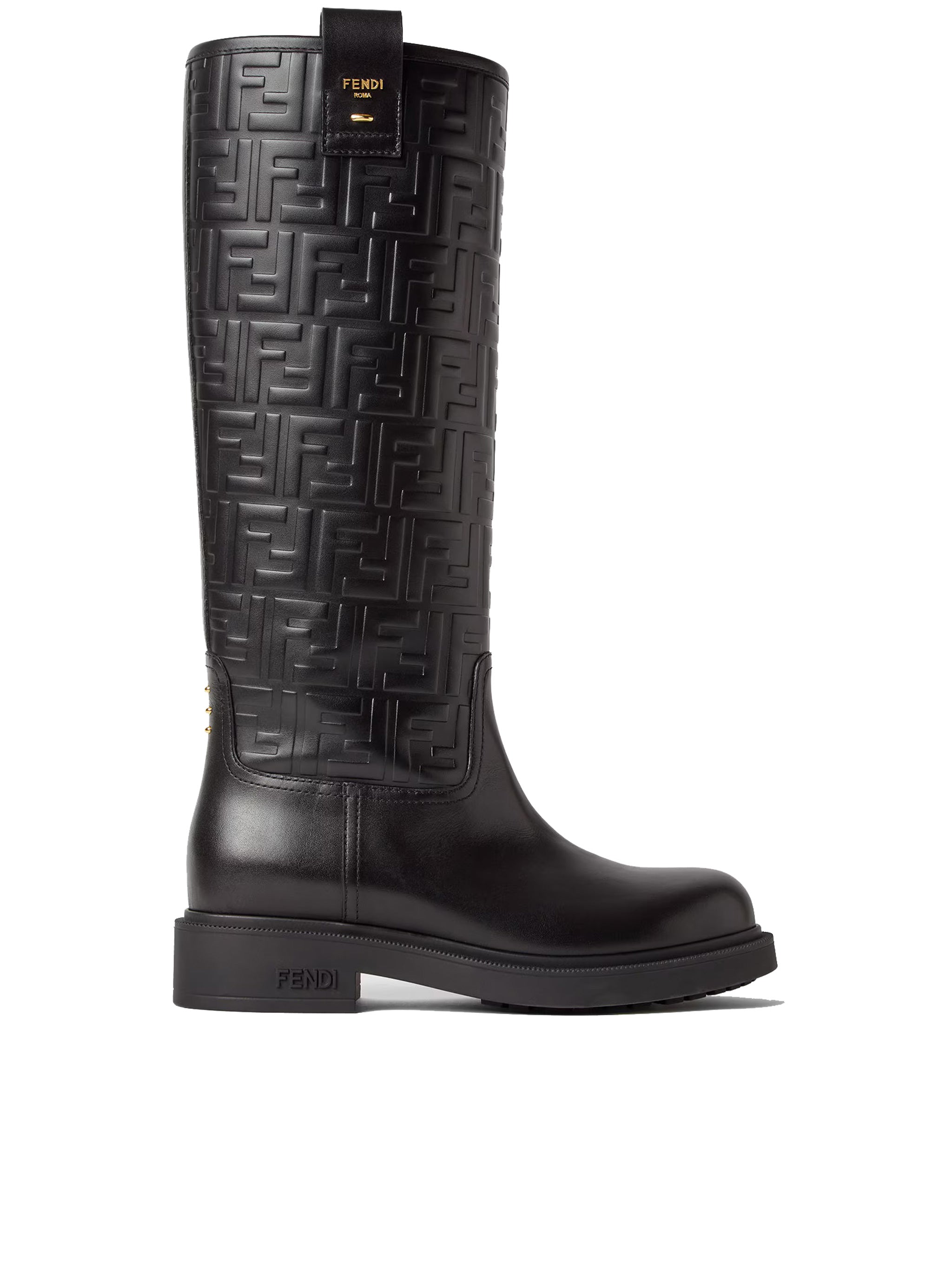 FENDI Leather Filo Boots for Women