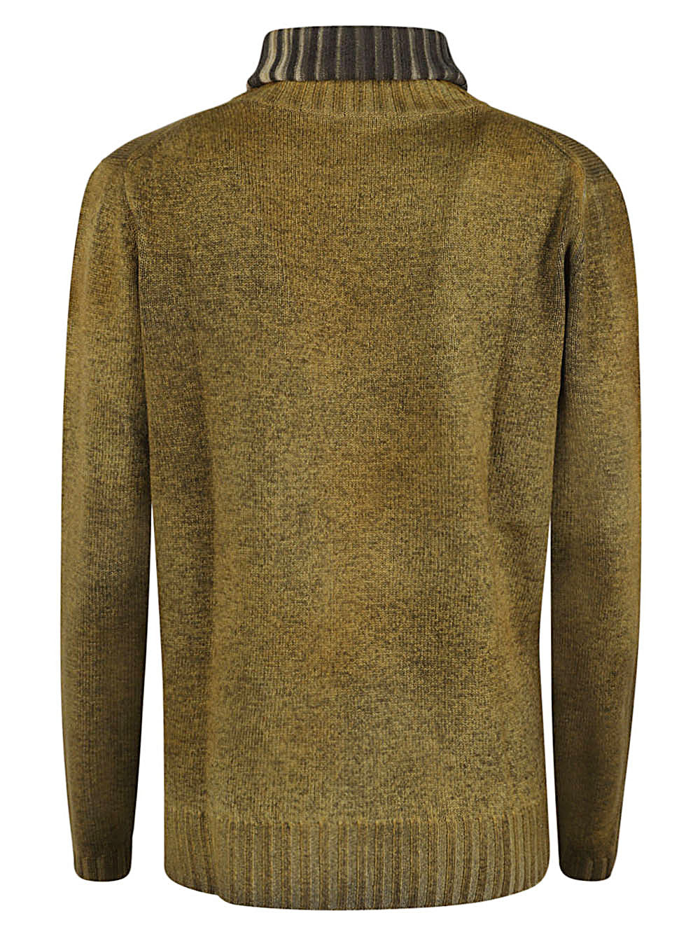 ALESSANDRO ASTE Wool and Cashmere Blend Turtleneck Sweater - High Collar, Wide Fit