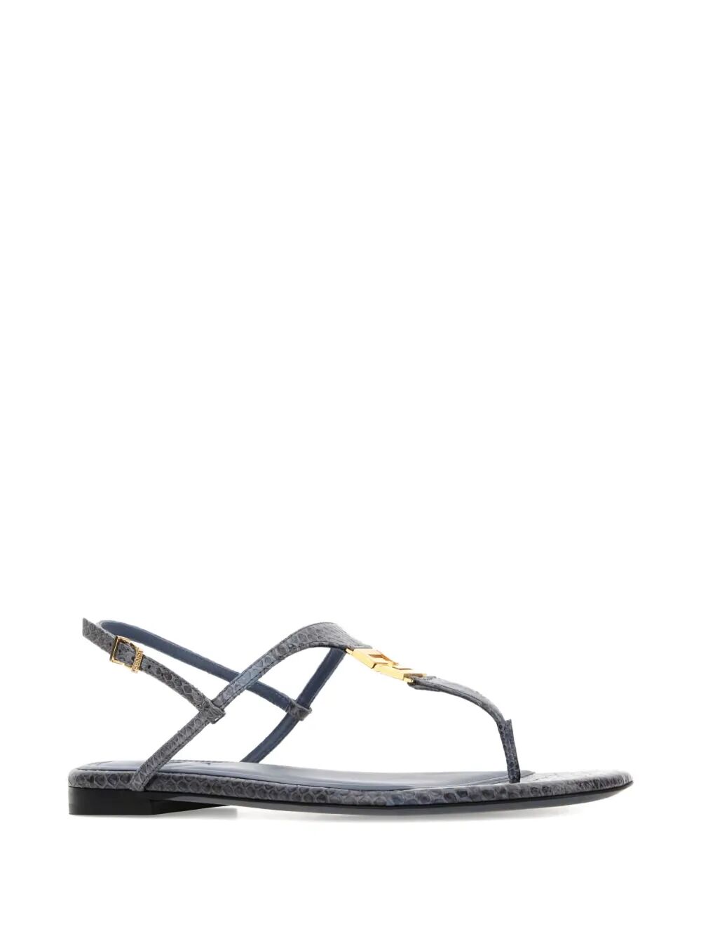 FENDI Ayers Leather Foldable Flip-Flops for Women