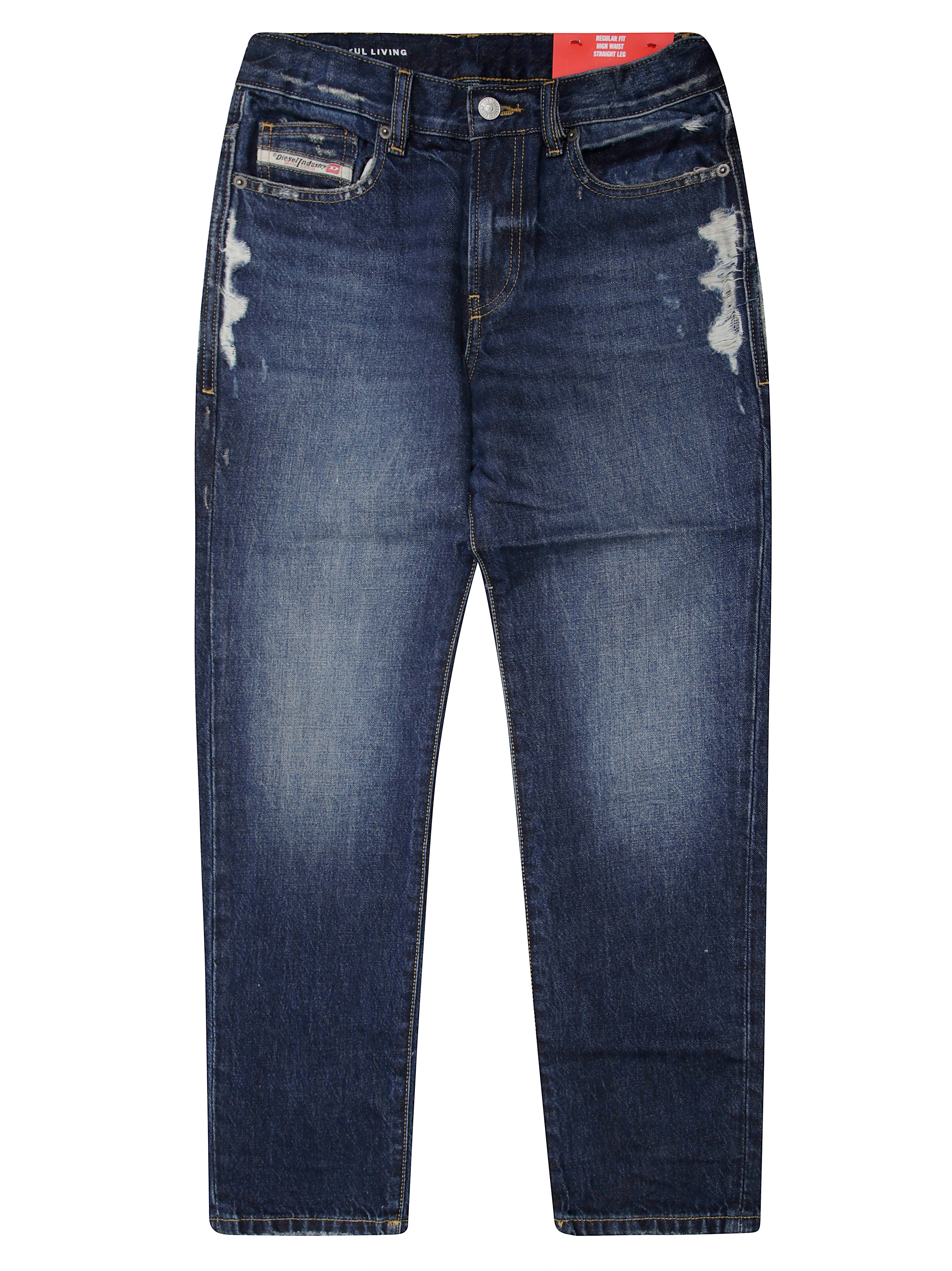 DIESEL Mini Jeans with Distressed Detailing