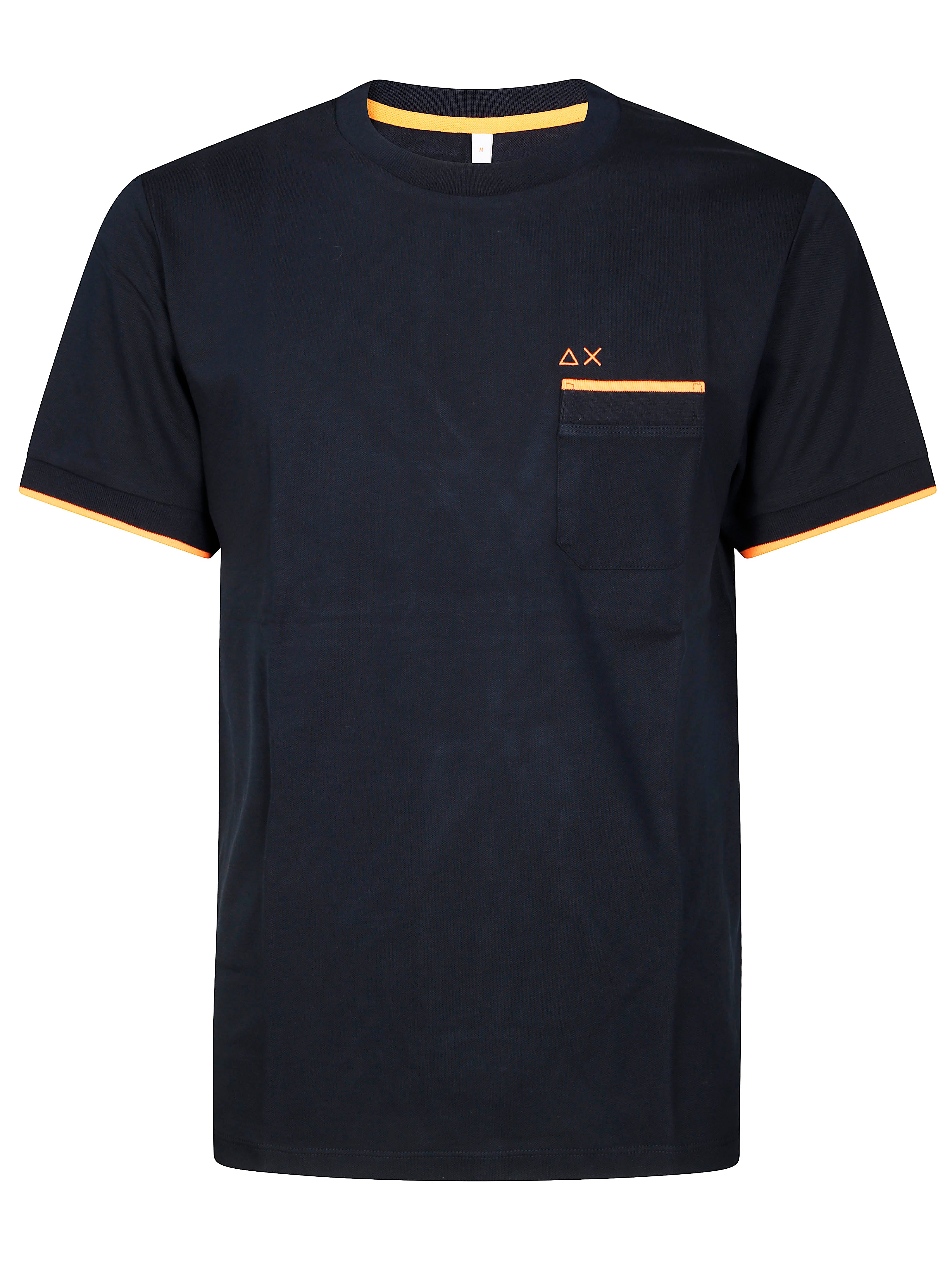 SUN 68 Fluorescent Band Pique Short Sleeve Mini T-Shirt