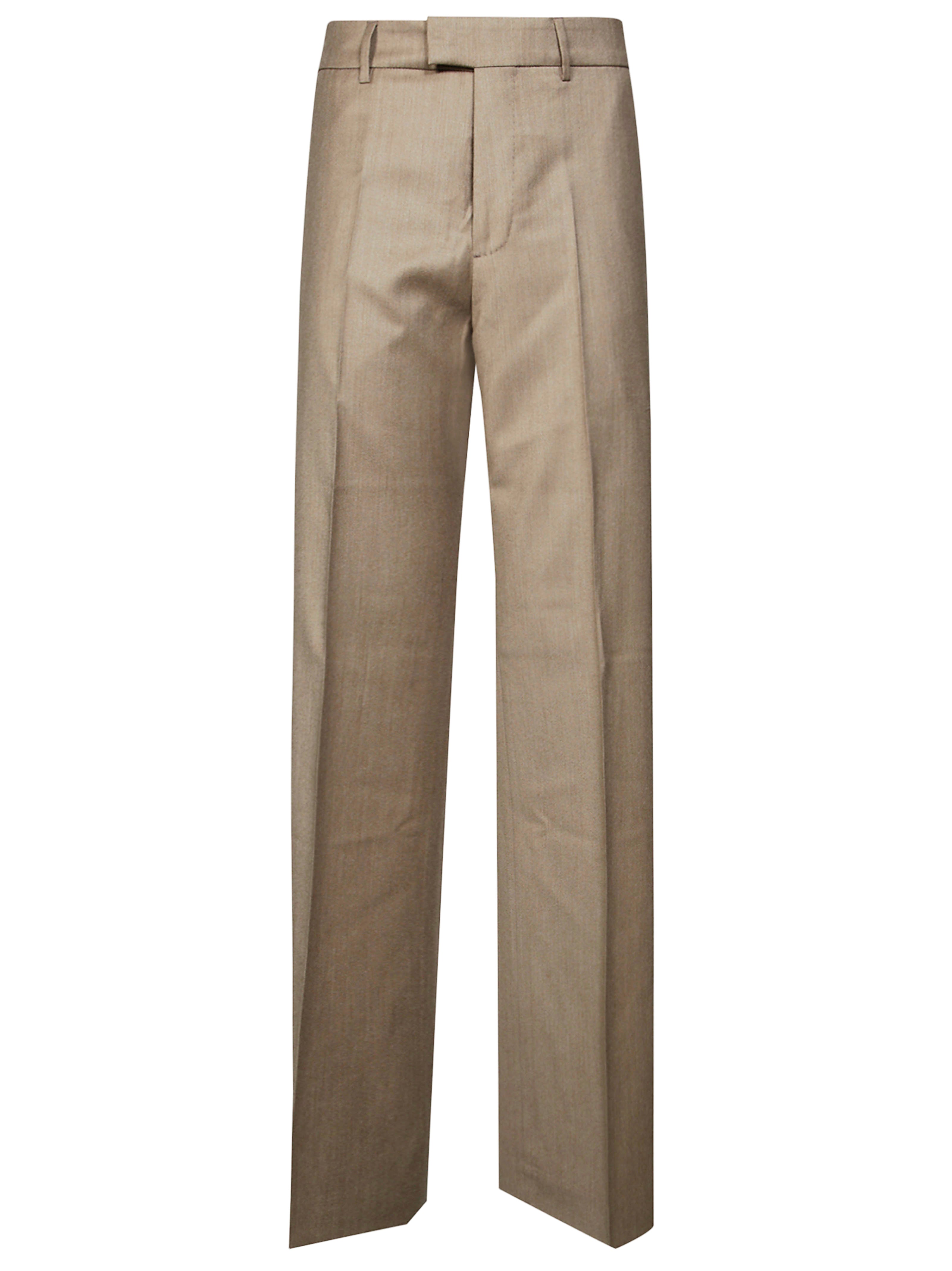 BERWICH Men's Wide-Leg Wool Cashmere Pants