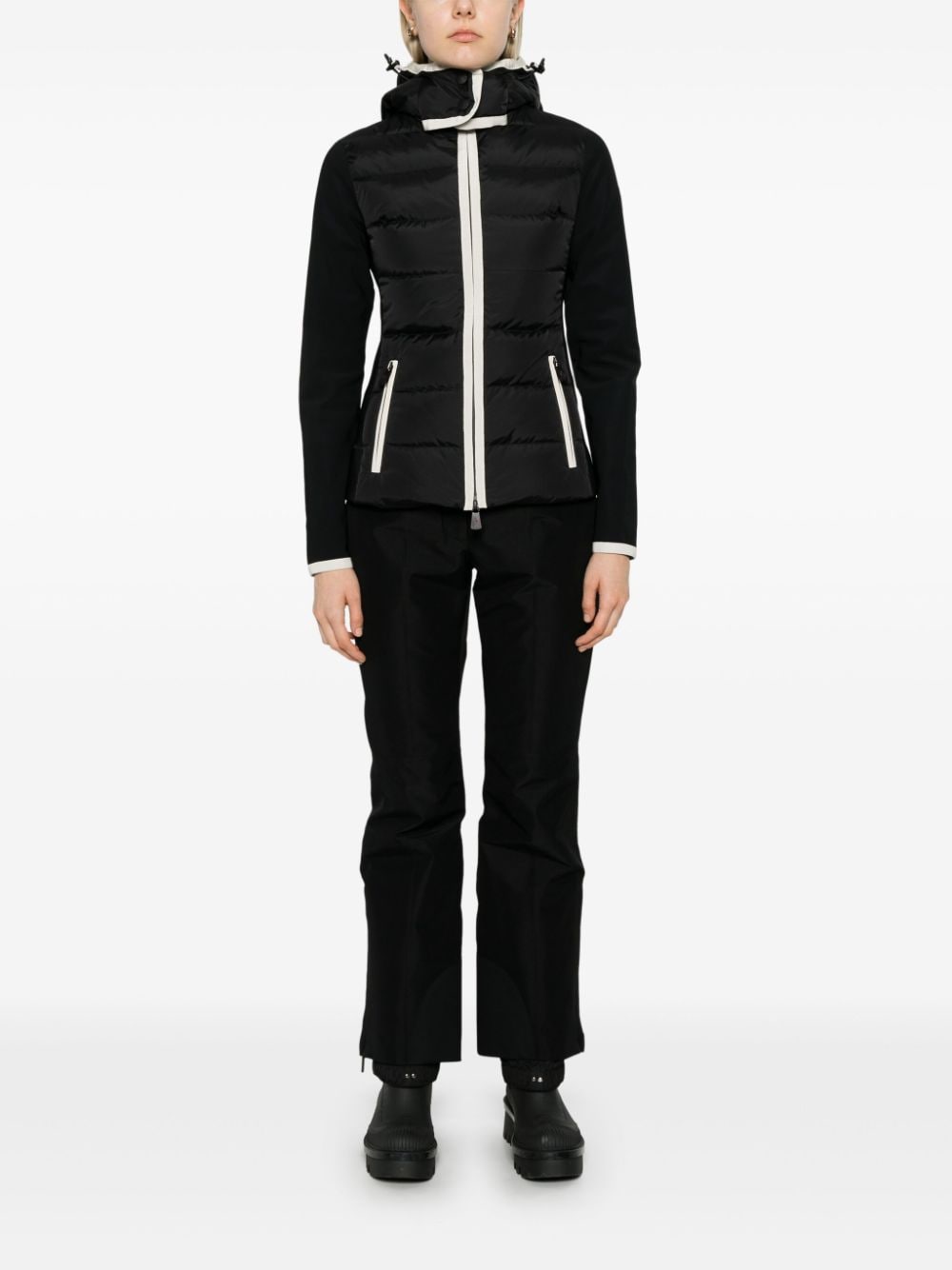 MONCLER GRENOBLE Padded Hooded Cardigan