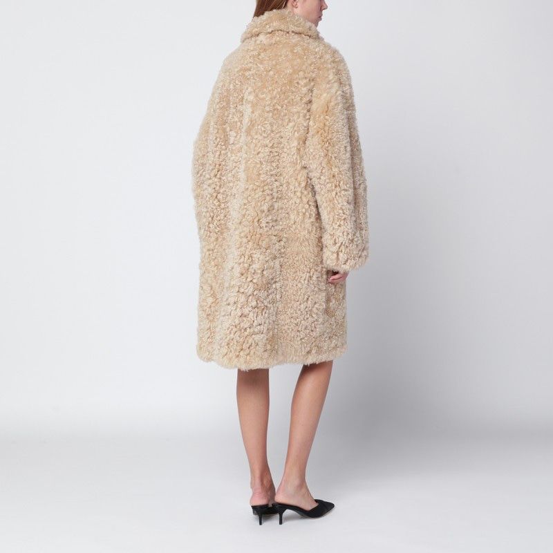 SWORD Faux Fur Jacket with Leather Lining