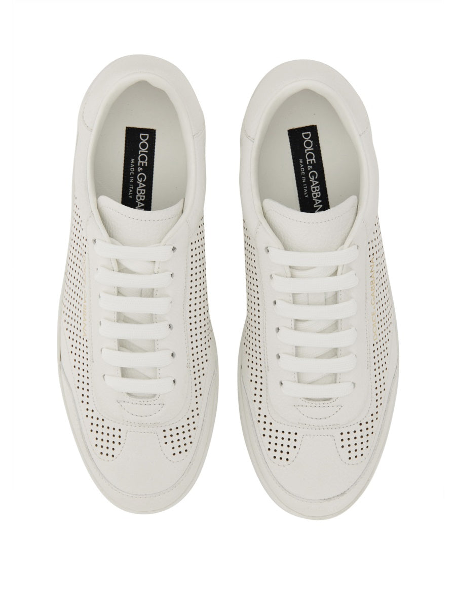 DOLCE & GABBANA Premium Leather Sneakers - SS24 Collection