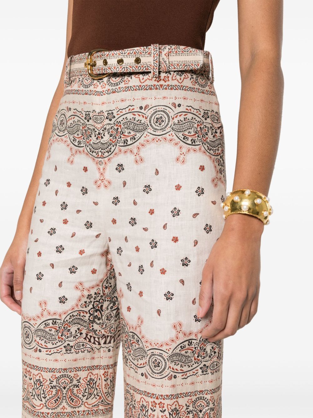 ZIMMERMANN Elegant Women's Trousers - SS24 Collection