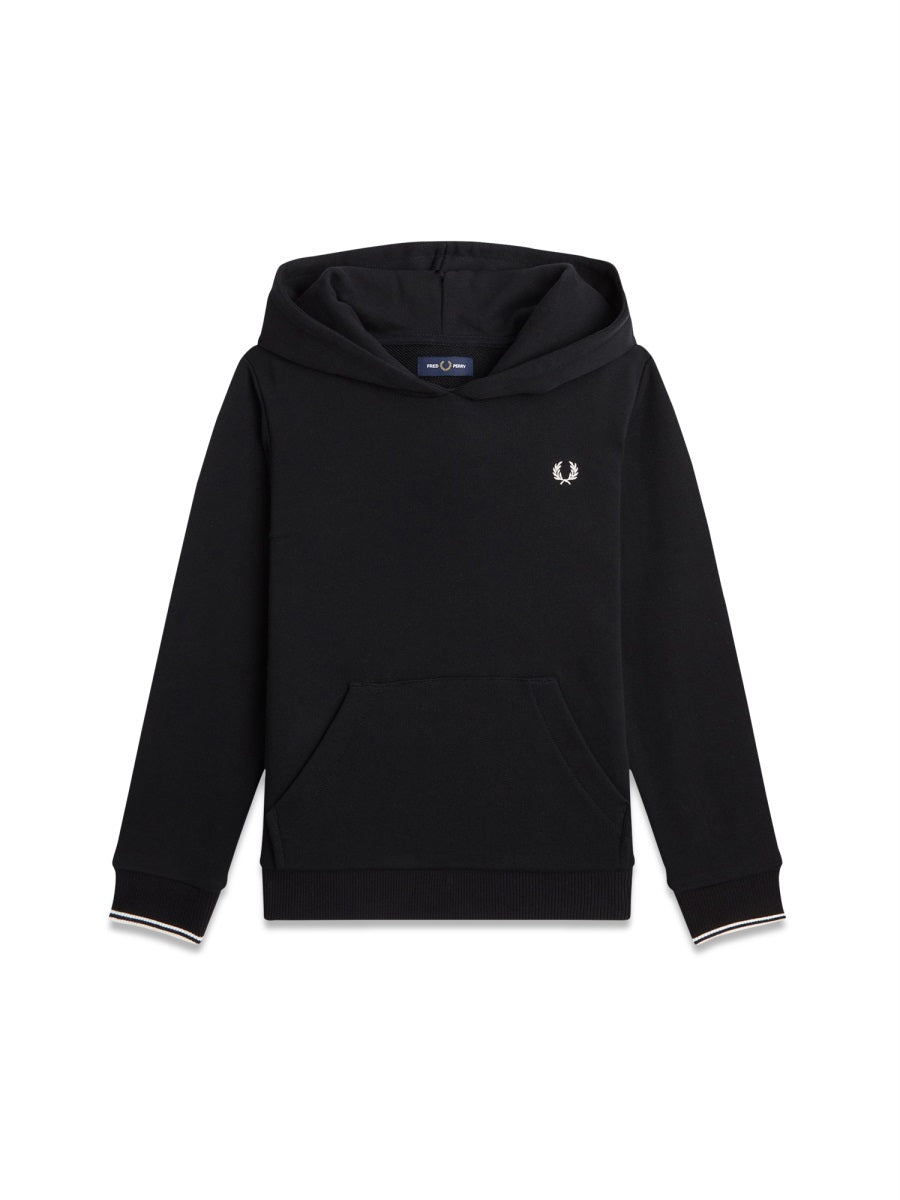 FRED PERRY Kids' Mini Tipped Hooded Sweatshirt