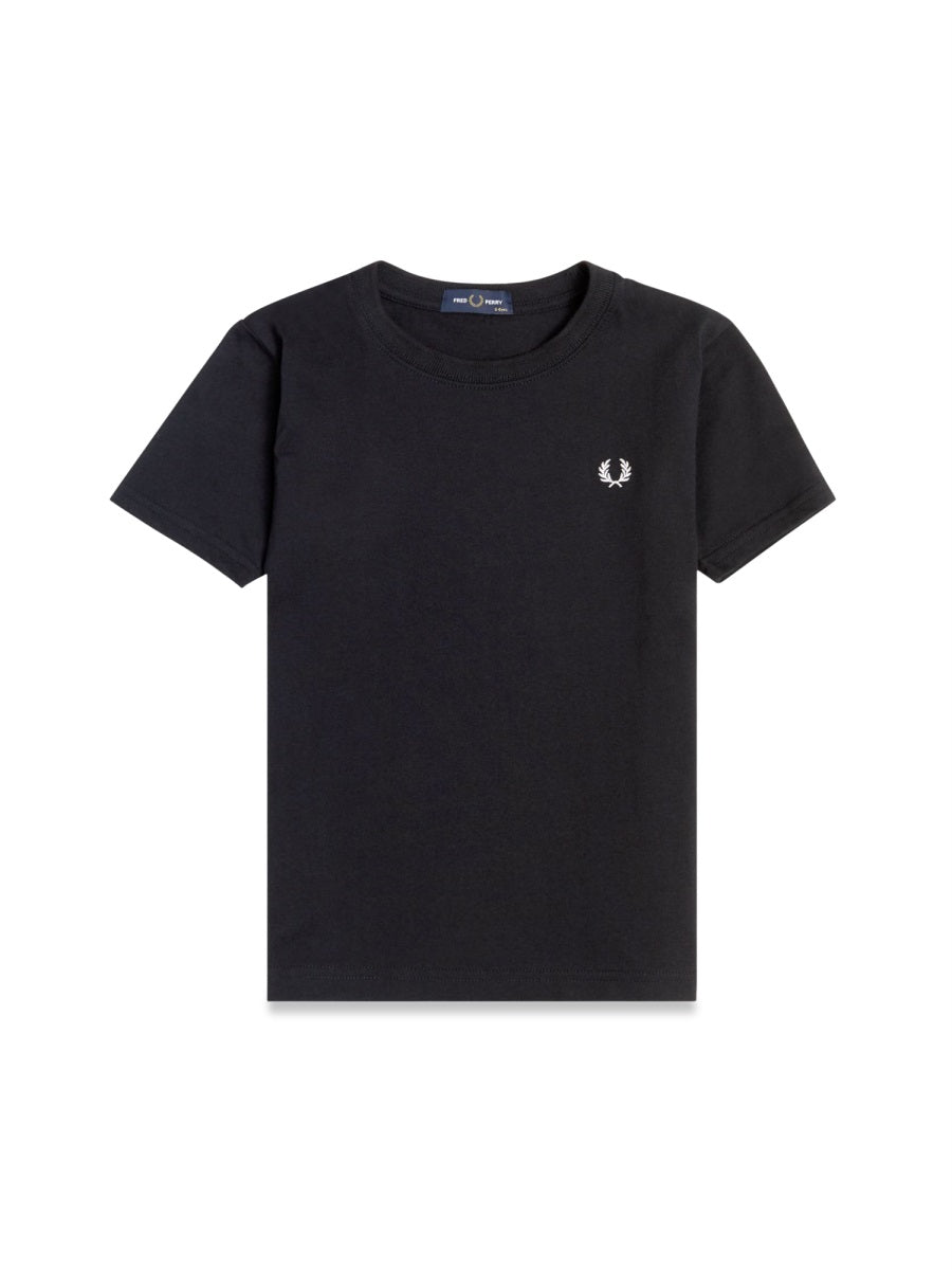 FRED PERRY Classic Crewneck T-Shirt for Boys - FW23