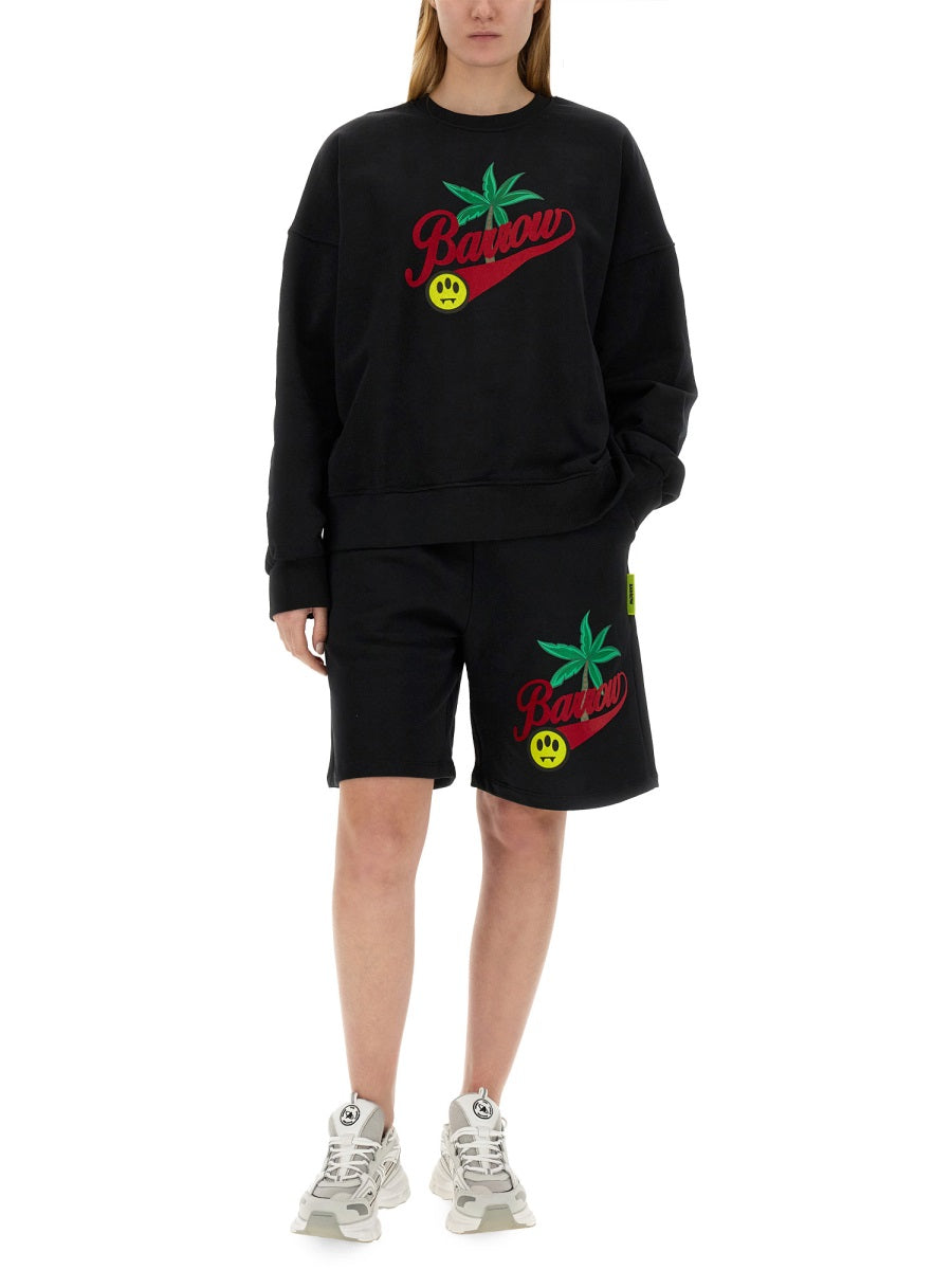 BARROW Unisex Logo Sweatshirt - Size M for a Stylish Look