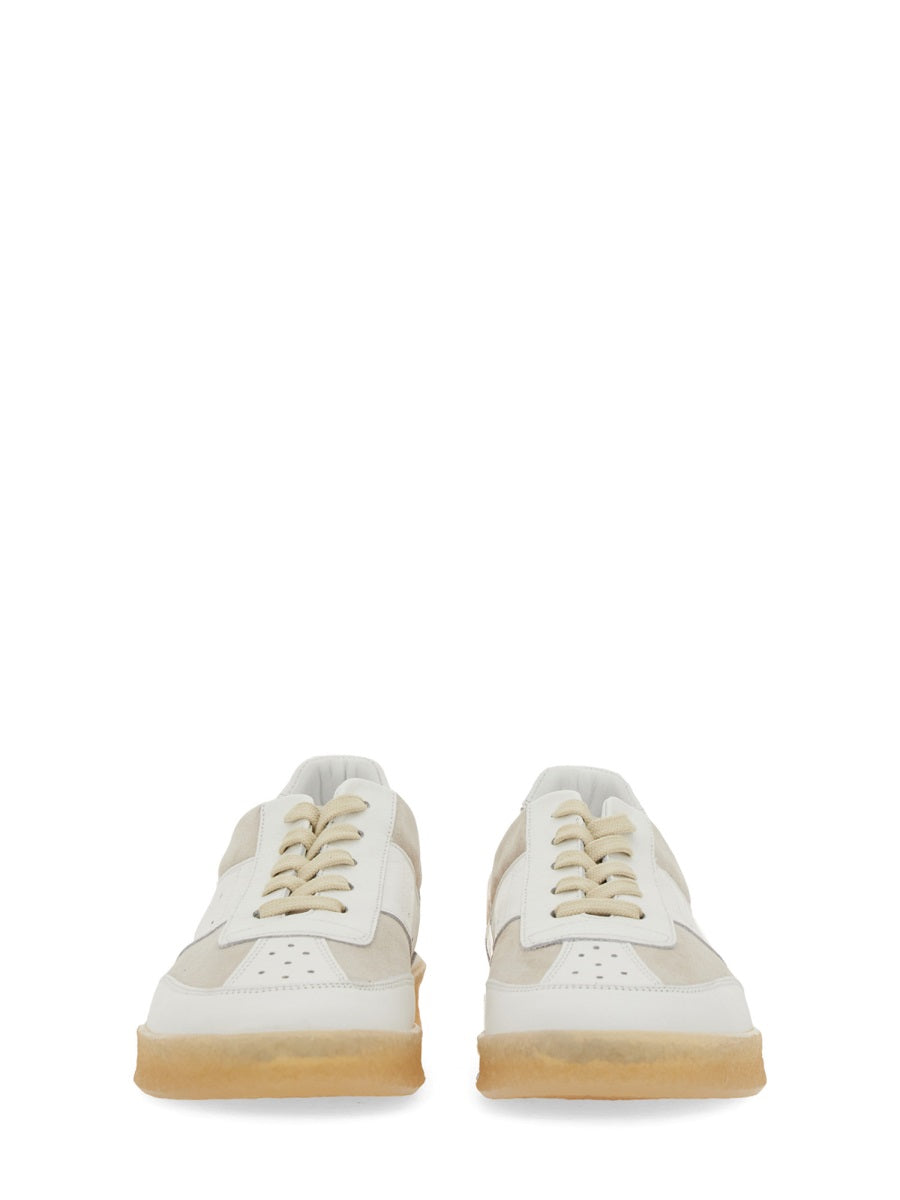 MM6 MAISON MARGIELA Women's Court Sneakers with Rubber Sole - 4 cm