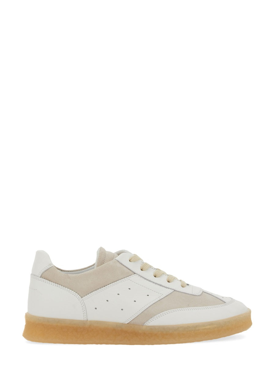 MM6 MAISON MARGIELA Women's Court Sneakers with Rubber Sole - 4 cm