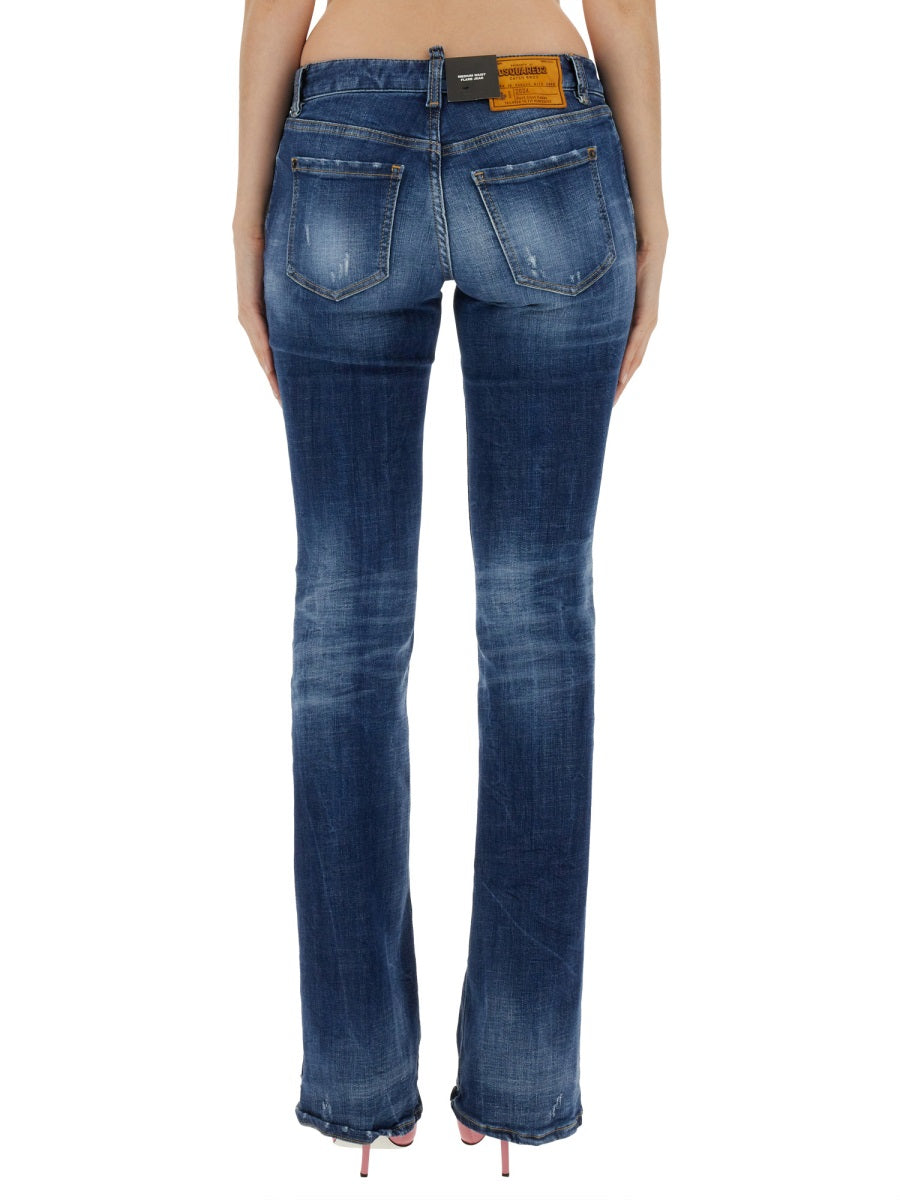 DSQUARED Women’s Flare Jeans - Size 40 IT