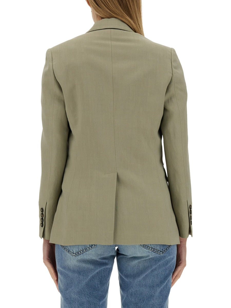BRUNELLO CUCINELLI Women's Twill Jacket - Size 40 IT