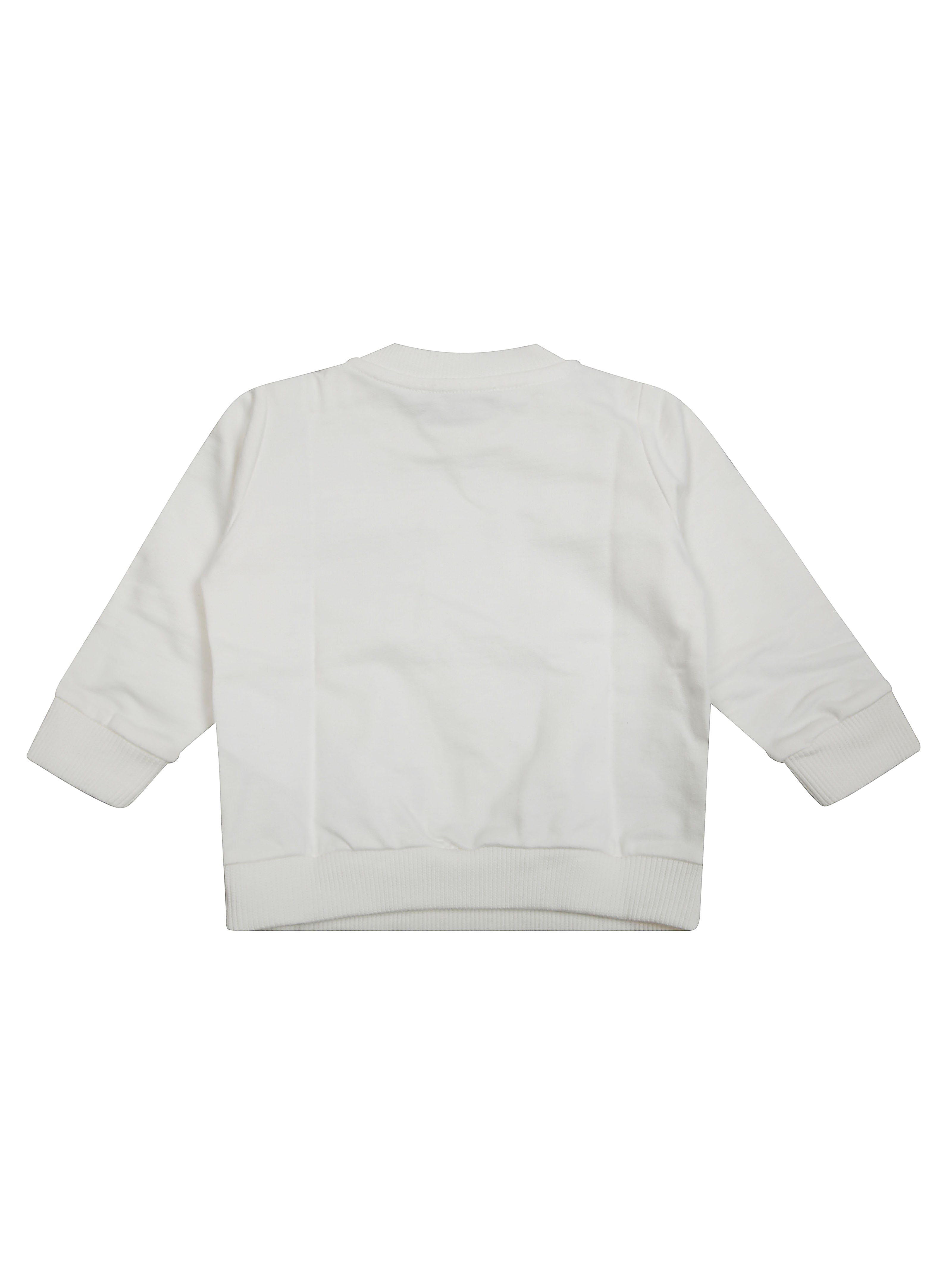 MOSCHINO KIDS Kids' Graphic Bear Logo Crew Sweatshirt