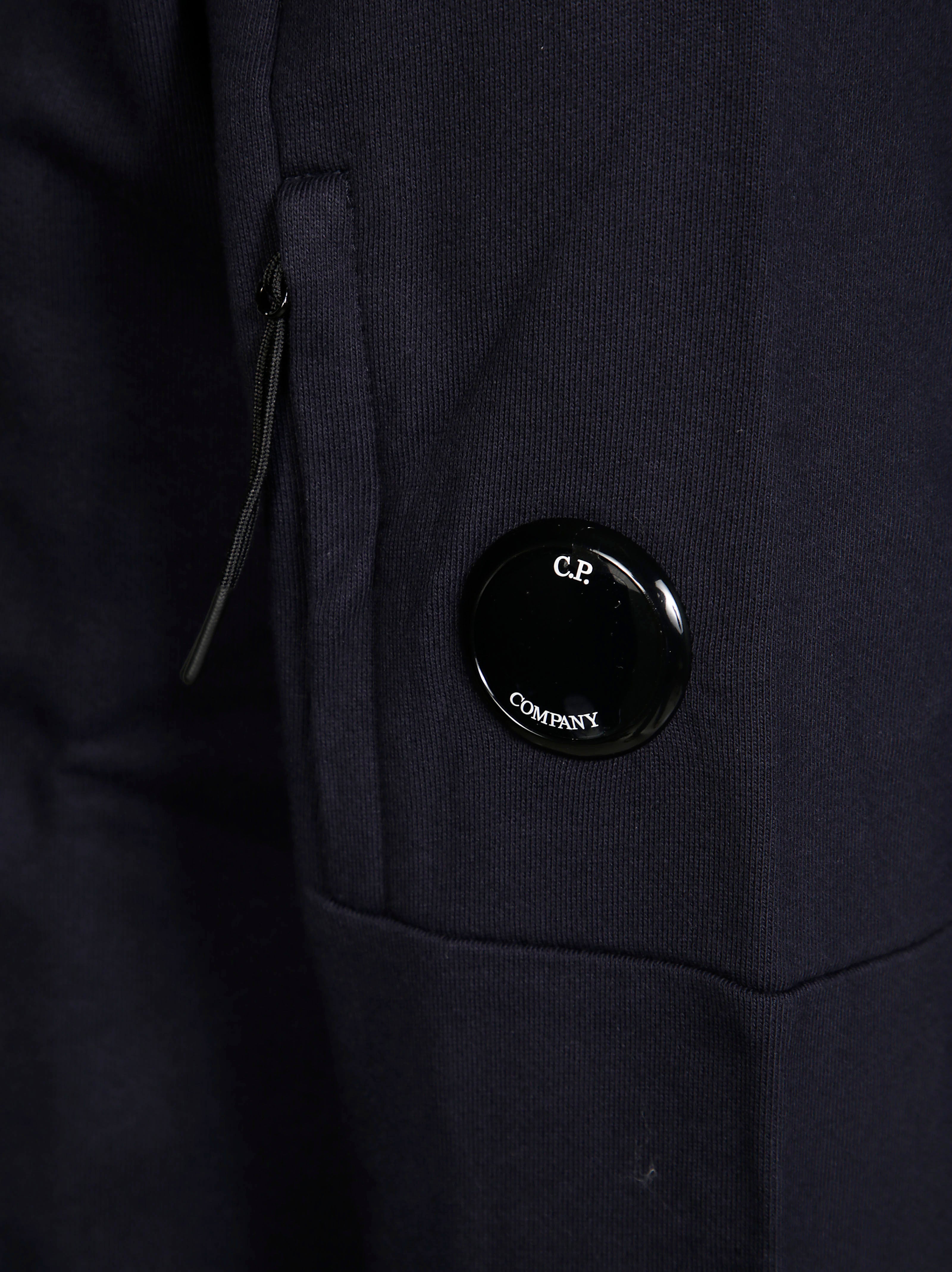 CP COMPANY Diagonally Textured Crew Neck Sweatshirt