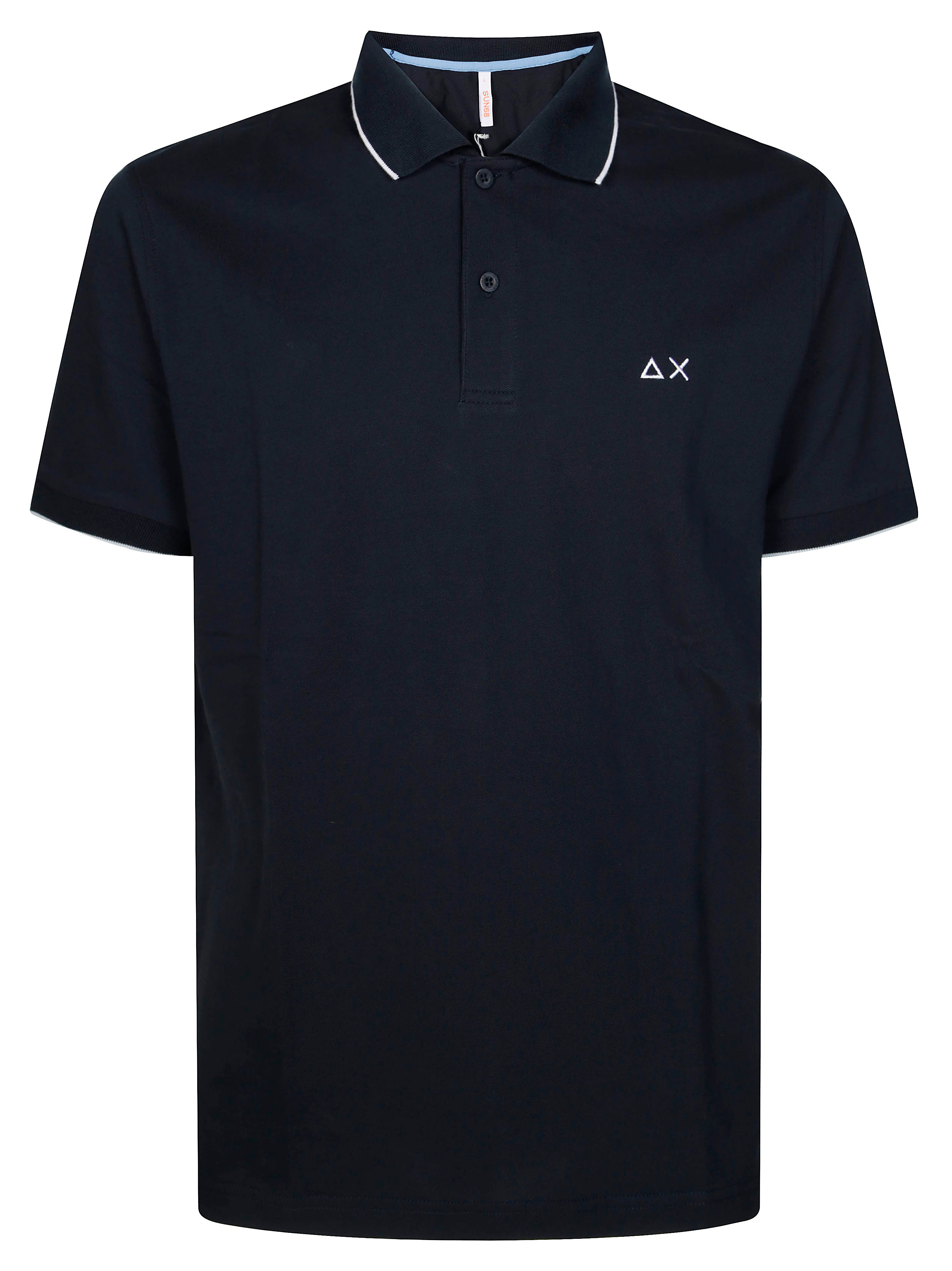 SUN 68 Women's Mini Contrast Collar Polo