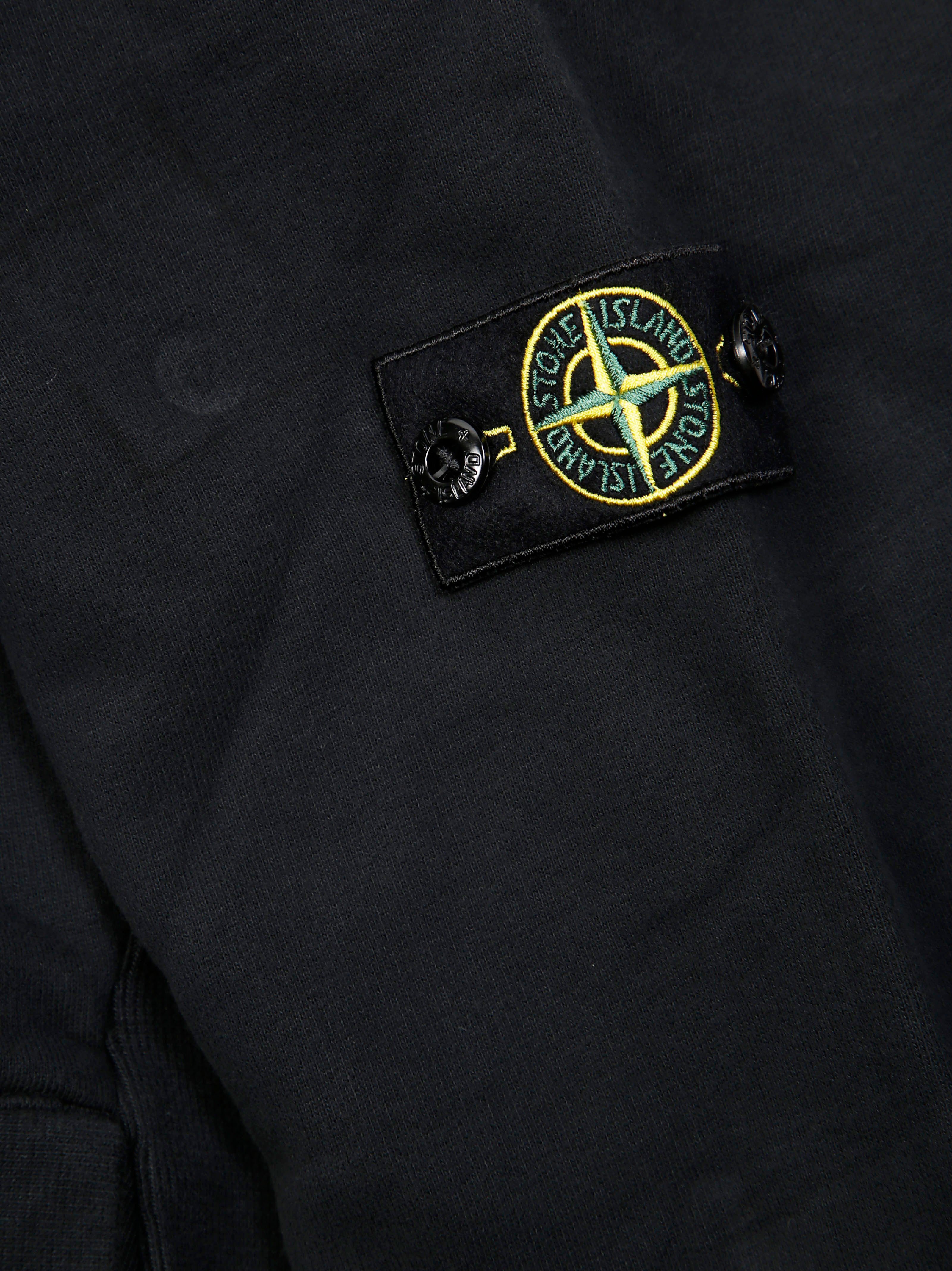 STONE ISLAND Classic Hoodie with Logo Badge