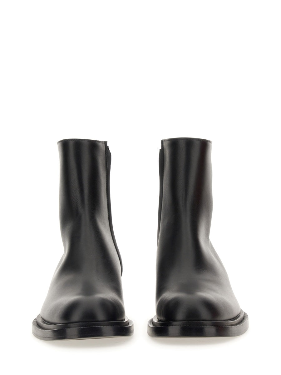 ALEXANDER McQUEEN Cuban Stack Boot with 4.5 cm Heel Height