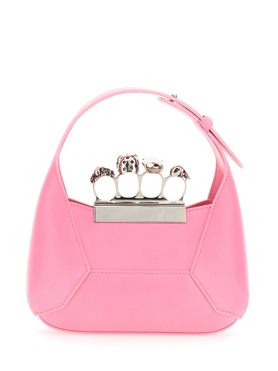 ALEXANDER McQUEEN Jewelled Mini Hobo Handbag