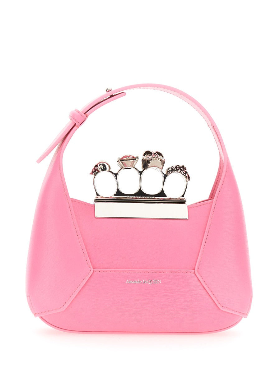 ALEXANDER McQUEEN Jewelled Mini Hobo Handbag