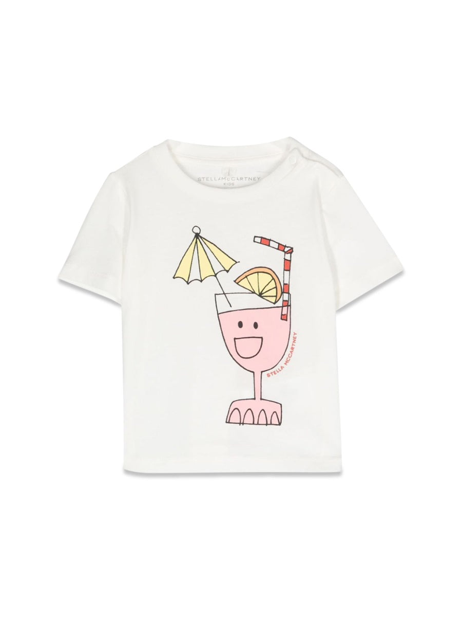 STELLA McCARTNEY Mini Graphic Cotton T-Shirt for Girls