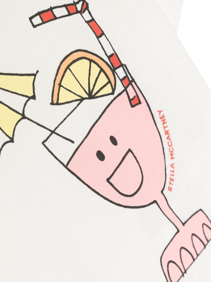 STELLA McCARTNEY Mini Graphic Cotton T-Shirt for Girls