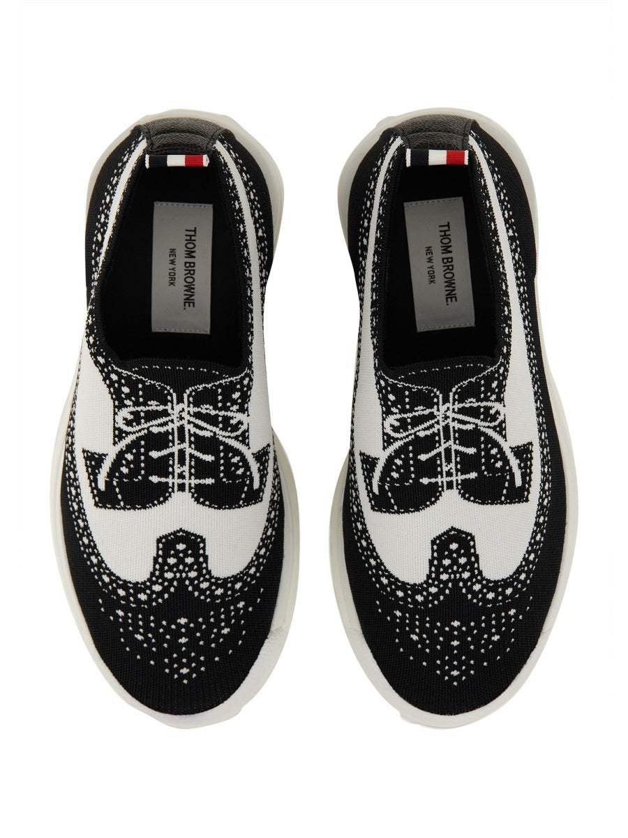 THOM BROWNE Tech Runner Sneaker for Men - Fall/Winter 2023