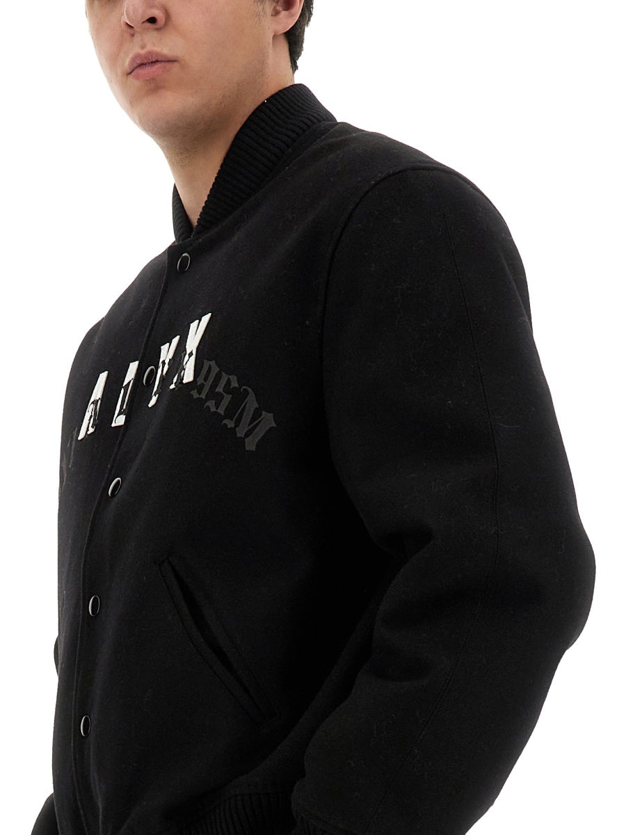 1017 ALYX 9SM Regular Fit Bomber Jacket with Logo - Size XL